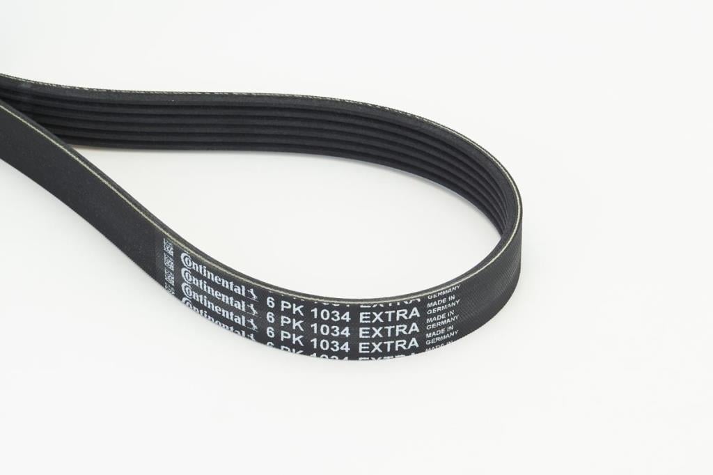 Courroie trapézoïdale à nervures CONTITECH 6PK1034 EXTRA